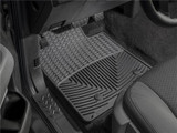 WeatherTech 10+ Lincoln MKZ Front and Rear Rubber Mats - Black
