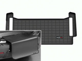WeatherTech 22-23 Rivian R1S w/Cargo Floor in Flat Pos. Cargo Liner w/Bumper Protector - Black