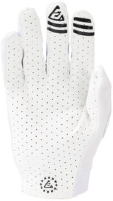 Answer Aerlite Gloves White/Black Logo Youth - Medium