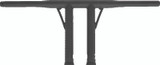 Burly Brand Folsom Bar 10in - Matte Black