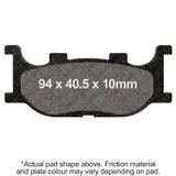 EBC 06-08 Yamaha CP 250 Morphus Front Left Sintered HH/R Brake Pads
