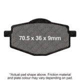 EBC 04-09 Yamaha YJ 125 Vino Front Left FA-SFA-X Brake Pads