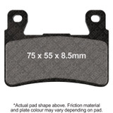 EBC 98-99 Honda CBR 900 RR Fireblade Front Left/Right Sintered HH/R Brake Pads