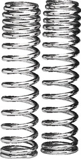 Progressive Rear Springs 90/130 (PR) - Chrome