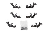 Dee Zee 15-23 Ford F-150/Super Duty Running Board Hex Side Step Bracket Kit