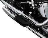 Kuryakyn Premium Ribbed Floorboards Without Adapter Wrinkle Black