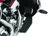 Kuryakyn Hex Brake Pedal Pad FL Models Chrome