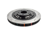 DBA 22-23 Hyundai Elantra N/Kona N Front 5000 Series Slotted Rotor w/Black Hat