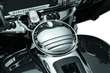 Kuryakyn Tri-Line Fuel Door Chrome