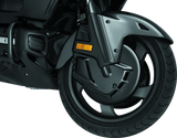 Kuryakyn Brake Rotor Cover Honda 01-17 GL1800 Except Airbag Models - Gloss Black