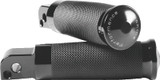 Performance Machine Footpegs Contour Passenger - Black Ano