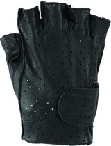 Kuryakyn Leather By River Road Tucson Shorty Gloves Black - XL