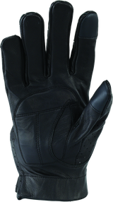 Kuryakyn Leather By River Road Tucson Leather Perforated Gloves Black - Small