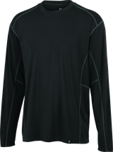 FIRSTGEAR Base Layer Shirt Lightweight Long-Sleeve Dark Grey - Medium