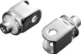Kuryakyn Splined Peg Adapter Honda Front Chrome