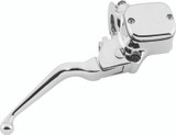 Bikers Choice 96-07 Single Disc Chrome Handlebar Master Cylinder 9/16in Bore H-D 45019-96