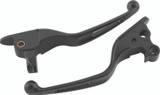 Bikers Choice 08-13 FLH FLT / 08-16 FLHR Vortex Lever Set Black