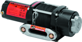 QuadBoss Winch Kit - 39ft x 3/16in Synthetic Rope - 3hp - Hawse Fairlead - Wired Remote - 2500lb
