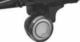 Kuryakyn Tracer L.E.D. Front Turn Signal Insert, White/Amber Light, Smoke Lens 1157