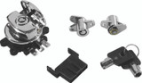 Bikers Choice 99-13 Road King With Hard Bags Chrome Saddlebag Lock Kit