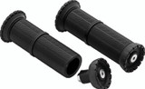 Kuryakyn Riot Universal Grips 7/8in Satin Black