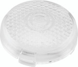 Bikers Choice Replacement Honeycomb Clear Lens For LED Bullet Turn Signal
