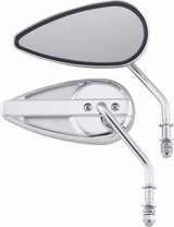 Bikers Choice 65-Up Chrome Teardrop Mirror Universal Custom Pr