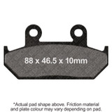 EBC 1990 Honda CB 125 TT Front Left/Right FA-SFA-X Brake Pads