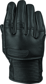Speed and Strength Off the Chain Leather Gloves Black - Medium