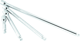 BikeMaster 4-pc 1/4in Wobble Extension Bar Set