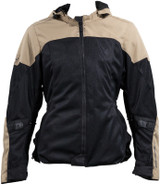 Speed and Strength Starstruck Mesh Jacket Trench Tan/Black Womens - Small
