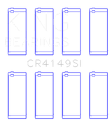King Engine Bearings G.M.C. Saturn (Size +0.75mm) Connecting Rod Bearing Set
