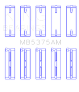 King Engine Bearings Toyota 2Zzge (Size +0.50mm) Main Bearing Set