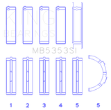 King Engine Bearings Ford 281 4.6L Sohc 16V (Size +1.0mm) Main Bearing Set