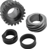 S&S Cycle 1990+ BT Pinion Shaft Conversion Gear Kit - Red