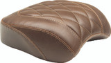 Mustang 18-21 Harley Fat Bob Wide Tripper Passenger Seat - Brown