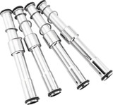 S&S Cycle 2017+ M8 Models Pushrod Cover Kit - Chrome