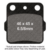 EBC 83-85 Honda ATC 200 X Rear Left R Series Sintered Brake Pads