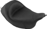 Mustang 08-21 Harley Electra Glide Std, Rd Glide, Rd King, Street Glide Touring Solo Seat - Black