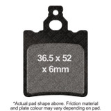 EBC 2004 Aprilia MX 50 Rear Left FA-SFA-TT-X Brake Pads