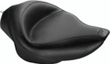 Mustang 04-21 Harley Sportster 3.3 GAL Wide Touring Solo Seat - Black