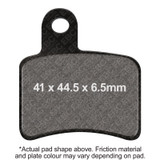 EBC 09-18 Beta Evo 80 Rear Left FA-SFA-TT-X Brake Pads