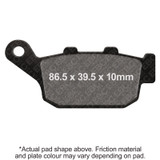 EBC 89-90 Honda CB 400 F CB-1 Rear Left/Right Sintered R/HH Brake Pads