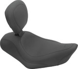 Mustang 00-08 Kawasaki Classic FI, Nomad FI Vintage 2PC Seat w/Driver Backrest - Black