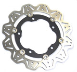 EBC 13-16 Kawasaki 300 Ninja EX Front Left Vee Floating Black Rotor