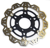 EBC 08-10 Kawasaki ZX10 R Ninja ZX 1000 E8F Front Left/Right Vee Floating Black Rotor