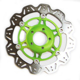EBC 98-02 Kawasaki ZX6R ZX 600 G/J Front Left/Right Vee Floating Green Rotor