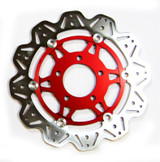 EBC 03-06 Suzuki GSX 600 Katana Front Left/Right Vee Floating Red Rotor