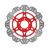 EBC 91-93 Suzuki GSF 400 Bandit Front Left/Right Vee Floating Red Rotor