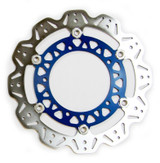 EBC 08-16 Yamaha YZF-R6 310mm Rotor Front Left/Right Vee Floating Blue Rotor